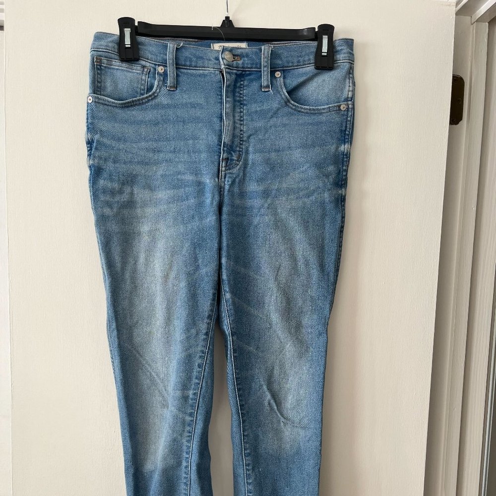 Madewell 10" High Rise Skinny Crop Jeans